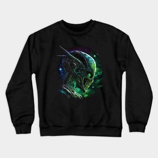 alien Crewneck Sweatshirt by Shirtocracy